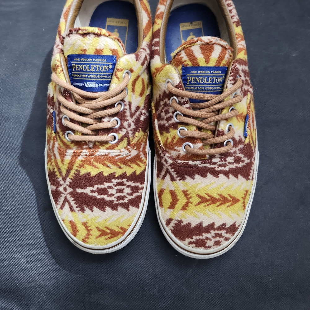 Pendleton X Vans Native Patterned - Brown and Yellow